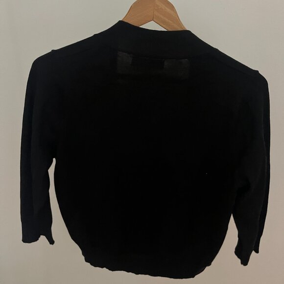 Grace Karin Open Front Cardigan, Black, Size Medium - Picture 3 of 4